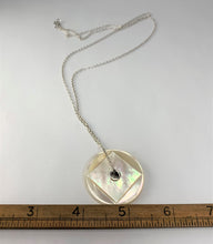 Load image into Gallery viewer, Circle Square Button Necklace