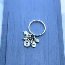Load image into Gallery viewer, Button Charm Ring