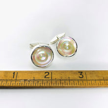 Load image into Gallery viewer, Goldlip Dome Cufflinks
