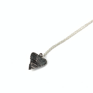Fossil Shark Tooth Shadow Necklace