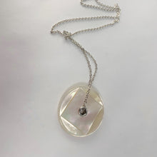 Load image into Gallery viewer, Circle Square Button Necklace
