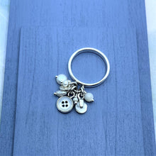 Load image into Gallery viewer, Button Charm Ring
