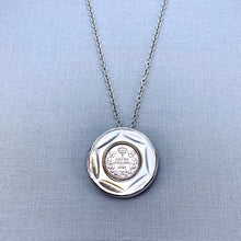 Load image into Gallery viewer, Nickel and Button Necklace
